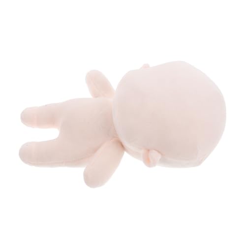 Alasum Schlichte Puppe Stoffpuppe Puppenprojekt Stoffspielzeug Puppen-Outfit Baumwollpuppen Babyspielzeug Plüschtiere Verkleiden Spielzeug Für Mädchen Ankleidepuppe Pp Baumwolle Beige von Alasum