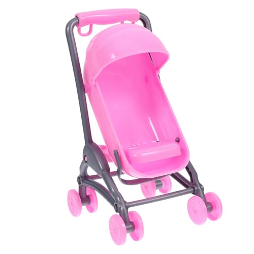 Alasum Spielzeugwagen Für Kinder Kinderwagenspielzeug Puppenwagen Kleiner Puppenwagen Möbel Für Puppenwagen Partyspiele Kinderwagen Puppenwagen Für Kleinkinder 1-3 Abs Rosy von Alasum