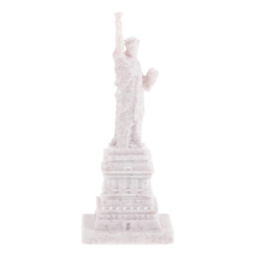 Alasum Statue of Liberty Model Dekoration DIY Dollhouse Lieferungen Miniaturmaterial Tiny Ny Landmark Miniatur Ny Souvenir Miniaturdekor Lieferungen Winziges Landschaftsmodell Tabletop von Alasum