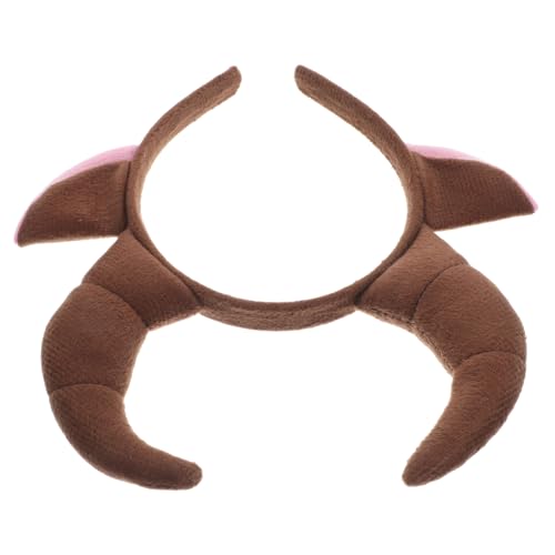 Alasum Stierohren-stirnband, Stier-stirnband, Cosplay-haar-accessoire, Hörner-stirnband, Lustige Kopfbedeckung Für Halloween-kostüm-party-dekoration Und Themenveranstaltungen von Alasum