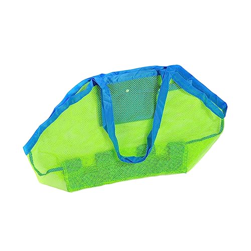 Alasum Strandtasche Aus Mesh Große Netz-Strandtasche Kinder Strandtaschen Netztaschen Für Spielzeug Organisatoren Und Aufbewahrung Von Babyspielzeug Strand-mesh-Tasche Mesh-strandtaschen von Alasum