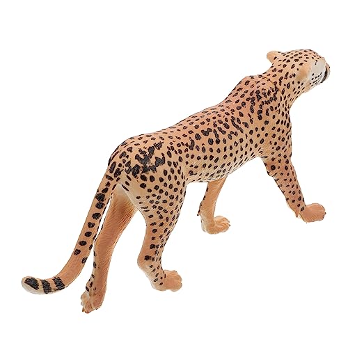 Alasum Tierische Früherziehungsspielzeuge Wildtiere Lernspielzeug Tiere Spielzeuge 3D Leoparden Spielset Lebensechte Wildtierspielzeuge Statisches Leopardenspielzeug von Alasum