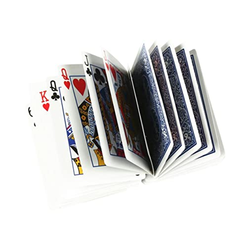 Alasum Trickkarten Amusement Unterhaltung Poker Deck enchantimal Spielkartenmagie Zaubertrick Poker Sets Playing Cards Partyzubehör Poker Cards Leistungskarten Requisitenkarten Blue von Alasum