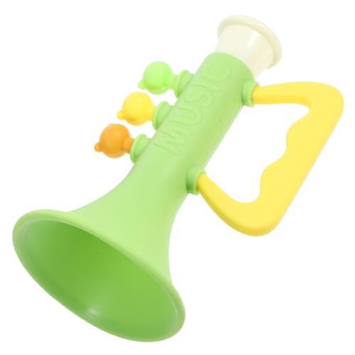 Alasum Trompete trompete Kinderinstrument Spielzeuge babyspielzeug Krachmacher für Sportveranstaltungen Fußballspielzubehör für Fans Plastik Green von Alasum