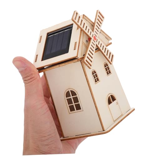 Alasum Unvollendetes Solar Holz Windmühlen Modell DIY Bausatz mit für Erwachsene Bemalbar Handwerkliches Lernspielzeug Kreativität und Feinmotorik Dekoratives Windmühlenhaus Alasum Unvollendetes Solar Holz Windmühlen Modell DIY Bausatz mit für Erwachsene Bemalbar Handwerkliches Lernspielzeug Kreativität und Feinmotorik Dekoratives Windmühlenhaus von Alasum