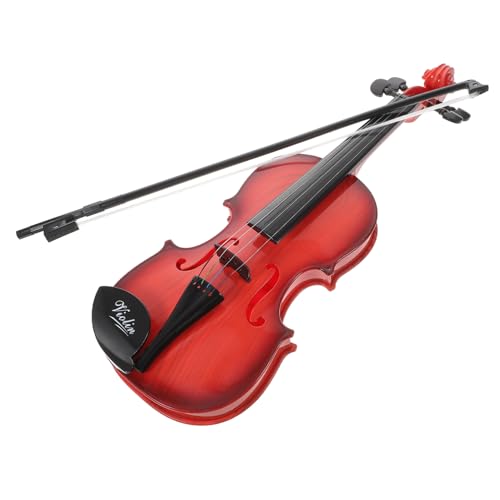 Alasum Violine Für Musikinstrument Für Anfänger Violinenspielzeug Vintage Design Ideal Für Kleine Musiker Und Als Dekoratives Element von Alasum