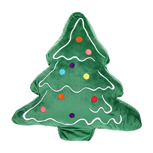 Alasum Weihnachtsbaumpuppe Weihnachtsbaum-Kuscheltier Plüschtier Weihnachtsbaum-wurfkissen Plüschbaum Plüschpuppe Elch Stofftier Umarmung Plüsch Sofakissen Christbaumschmuck Green Flanell von Alasum