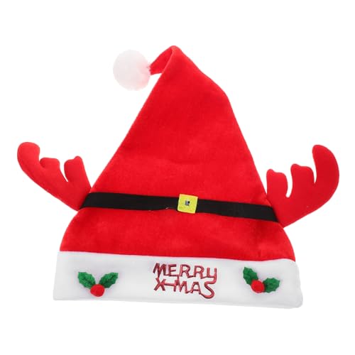 Alasum Weihnachtsmütze Weihnachtsdekoration Weihnachtskostüm Weihnachtsmannmütze Weihnachtsbaumkostüm Weihnachtsmützen Weihnachtsfeier Accessoires Weihnachtskopfbedeckung von Alasum