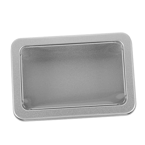 Alasum Würfel Fall Storage Boxes aufbwahrungs-Box sammelbox metallkiste aubewahrungsbox Würfel liefert Würfelbehälter aus Metall zuverlässiger Würfelhalter Würfel-Boxen Eisen Silver von Alasum