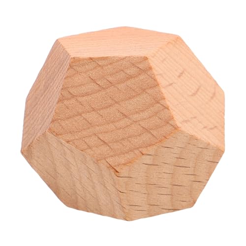 Alasum Würfelspiel Aus Holz Unfertige Holzwürfel Rollenspiel-würfelspielzeug Tischspiele Würfel Auf Würfel Schreiben Essenswürfel-entscheider Würfeln Würfel Für Kinder Hölzern Khaki von Alasum