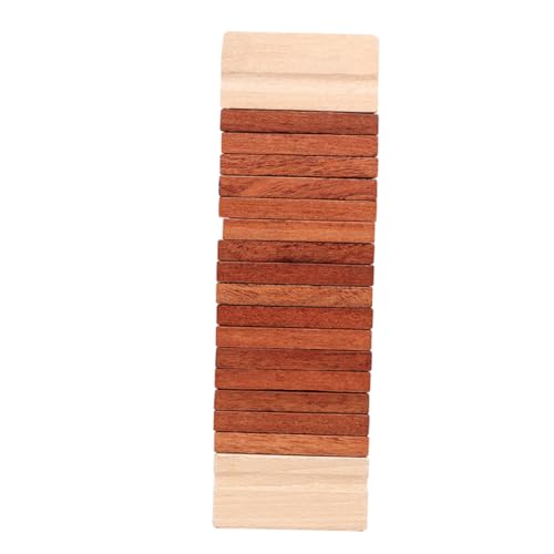 Alasum Zahnholz schall Holzverleger holzrassel Musikalisches Holzinstrument Kindergarteninstrument Kinderspielzeug aus Holz Musikinstrument Kinderinstrument Percussion- Coffee von Alasum