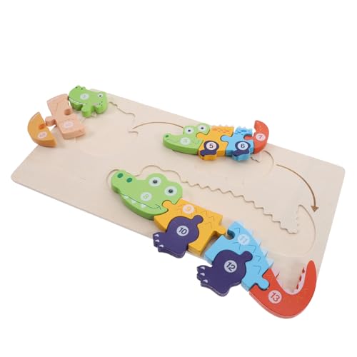 Kinderpuzzle Aus Holz Puzzle Für Kleinkinder Kleinkindpuzzle Kinderspielzeug Bausteine ​​Für Kleinkinder Vorschul Lernspielzeug Kinderpuzzle Sensorisches Für Kleinkinder Alasum von Alasum