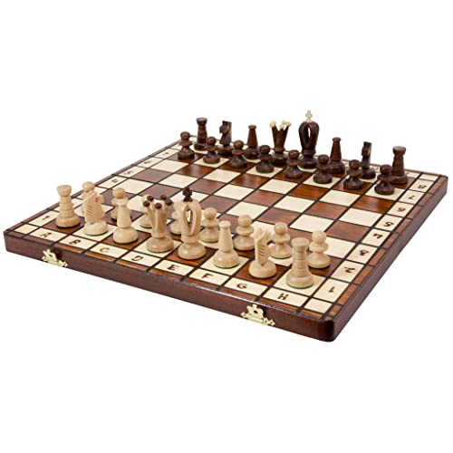 Albatros Holz-Schachspiel ROYAL - Feldgröße: 36 x 36 mm von Albatros International GmbH