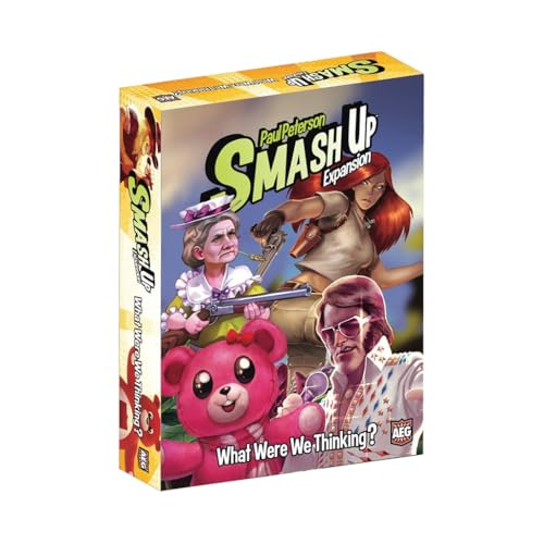 Alderac Entertainment Group | Smash Up What were We Thinking | Card Game for 2 tot 4 Players in English | Standalone Expansion | Ages 14+ von AEG