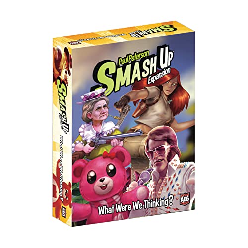 Alderac Entertainment Group | Smash Up What were We Thinking | Card Game for 2 tot 4 Players in English | Standalone Expansion | Ages 14+ von AEG