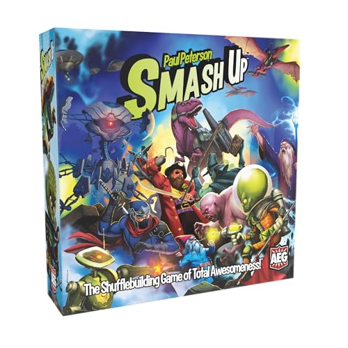 Alderac Entertainment Group | Smash Up | Card Game for 2 tot 4 Players in English | Base Game | Ages 12+ von AEG