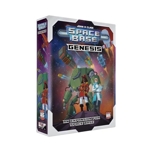 Alderac Entertainment Group Space Base Genesis | Würfelspiel | Strategisches Spiel | Erweiterung | Expansion | Alter 10+ | 2 bis 5 Spieler | Englische Version von AEG