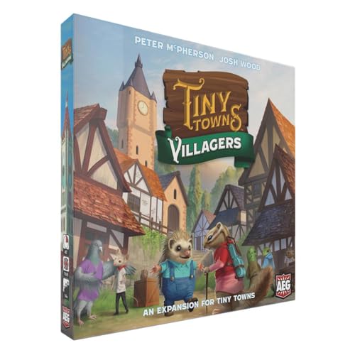 Alderac Entertainment - Tiny Towns Villagers - Board Game - Expansion - for 1-6 Players - from Ages 14+ - English von AEG