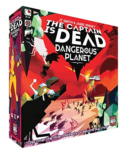 Alderac Entertainment - The Captain is Dead Dangerous Planet - Board Game - Standalone - Expansion - for 2-7 Players - from Ages 14+ - English von AEG