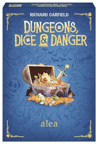 Ravensburger 27270 - Dungeons, Dice and Danger, Alea Strategiespiel, Würfelspiel für Erwachsene, Roll & Write Spiel ab 12 Jahren von Ravensburger