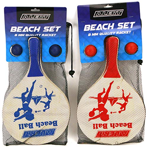 Alert Beachball Set Deluxe Hout. von Alert