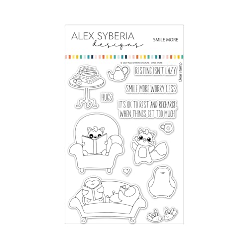 Alex Syberia Designs Smile More Stempel-Set Alex Syberia Designs Smile More Stempel-Set von Alex Syberia Designs