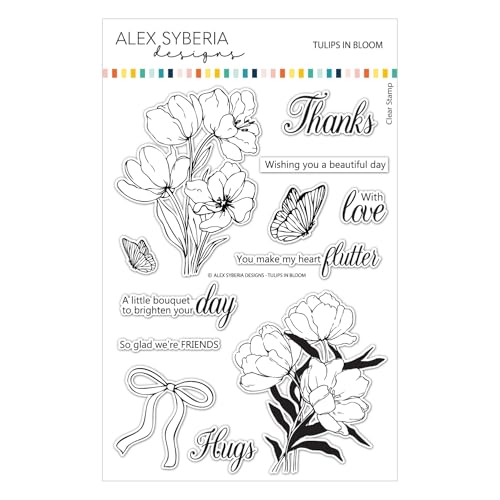Alex Syberia Designs Stempelset Tulpen in Bloom Alex Syberia Designs Stempelset Tulpen in Bloom von Alex Syberia Designs