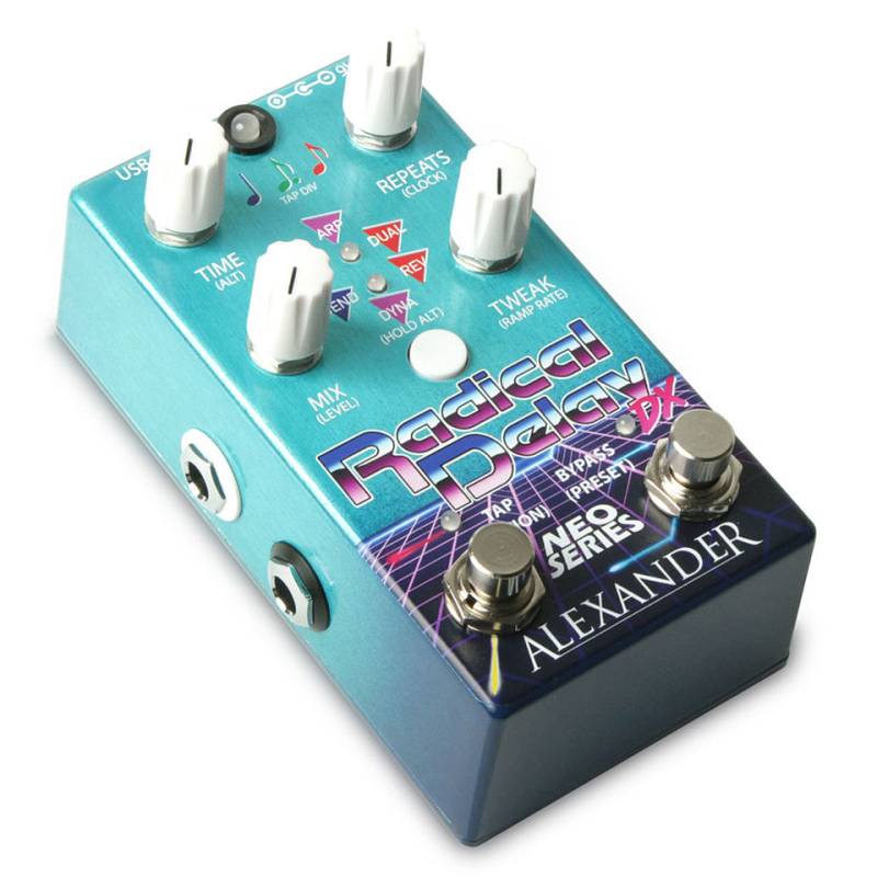 Alexander Radical Delay DX Effektgerät E-Gitarre von Alexander