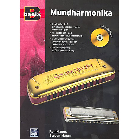 Alfred KDM Basix Mundharmonika (+CD) Lehrbuch von Alfred KDM