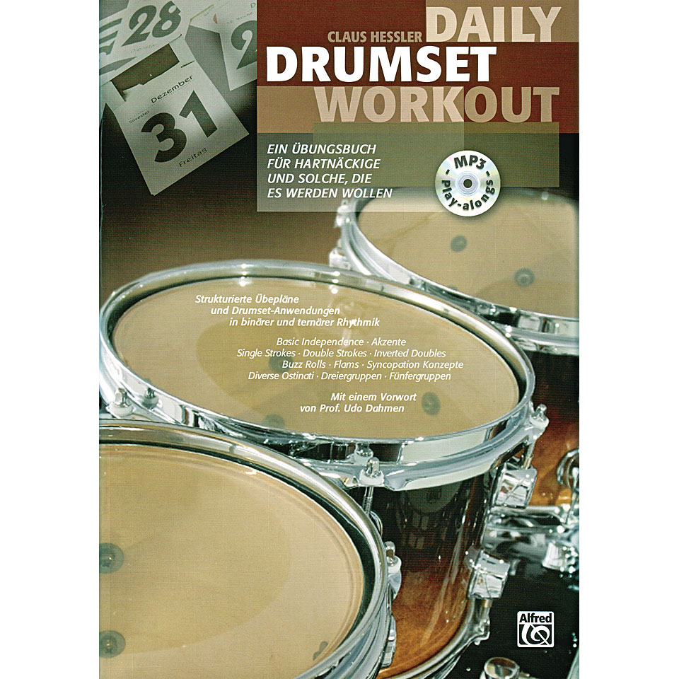 Alfred KDM Daily Drumset Workout Lehrbuch von Alfred KDM