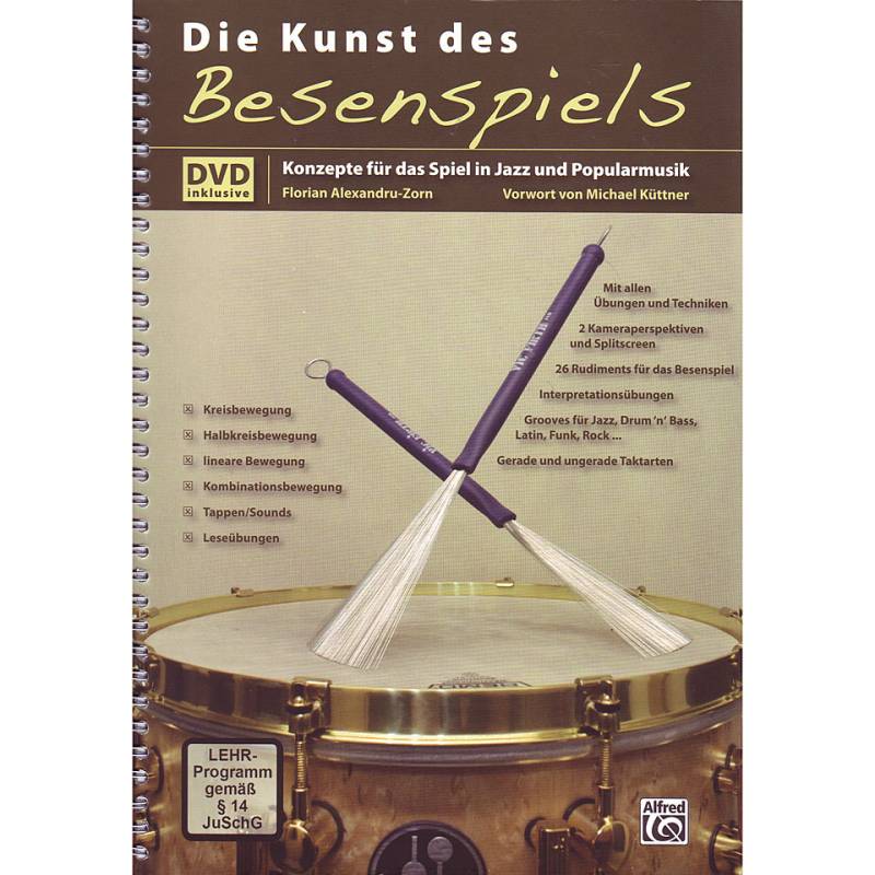 Alfred KDM Die Kunst des Besenspiels Lehrbuch von Alfred KDM