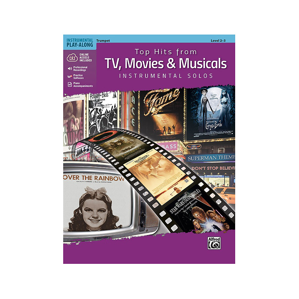 Alfred KDM Top hits from TV, Movies and Musicals for trumpet von Alfred KDM