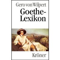 Goethe-Lexikon von Alfred Kröner Verlag