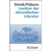 Lexikon der altnordischen Literatur von Alfred Kröner Verlag