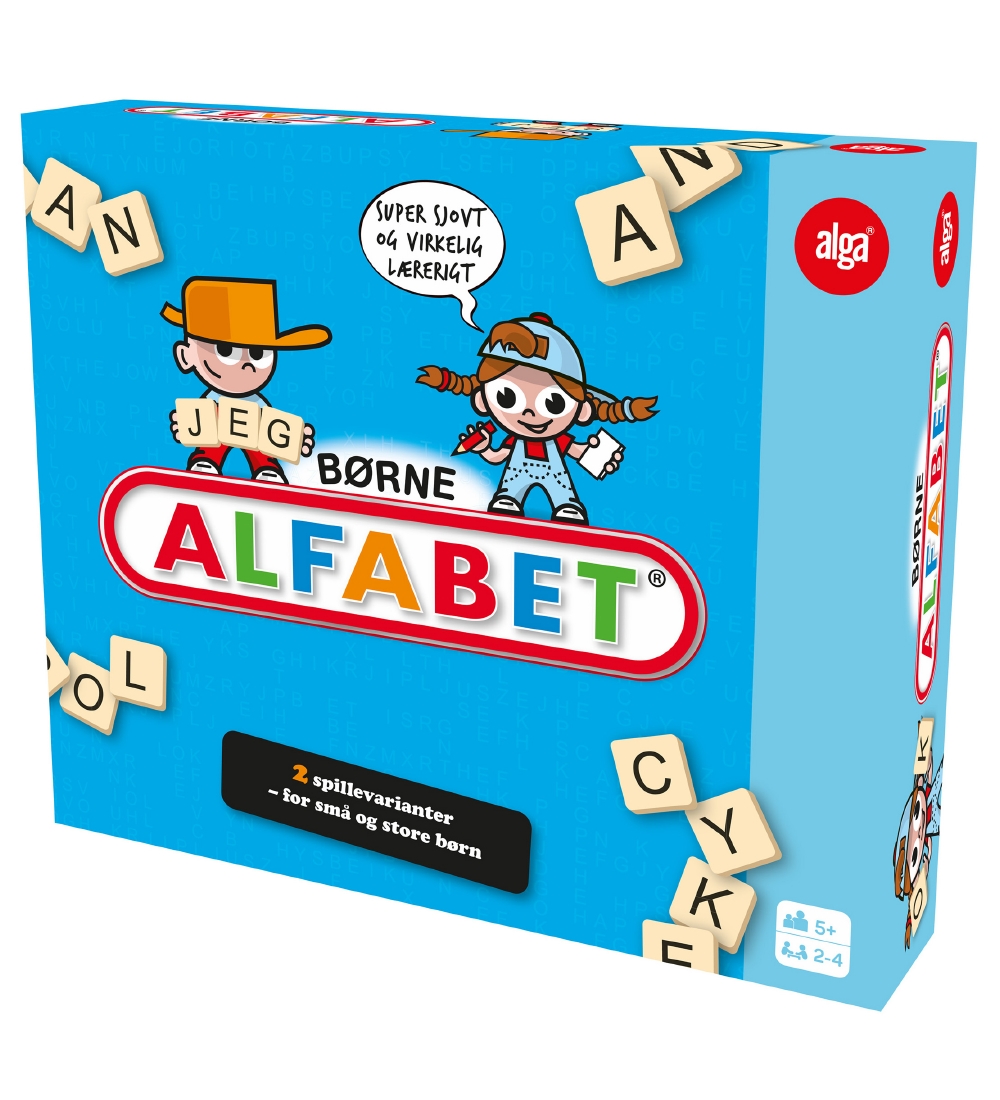 Alga Games - Kinderalphabet - Alga - One Size - Brettspiele Alga Games - Kinderalphabet - Alga - One Size - Brettspiele von Alga