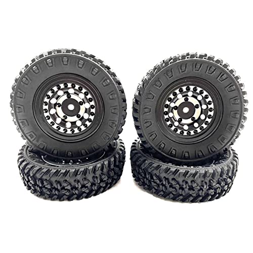 Aliaga 55 mm, 360 G, 1,3 Zoll Beadlock Wheel mit Messingring für 1/24 RC Crawler Car Axial SCX24 FMS FCX24 Enduro24 Upgrades, 1 von Aliaga