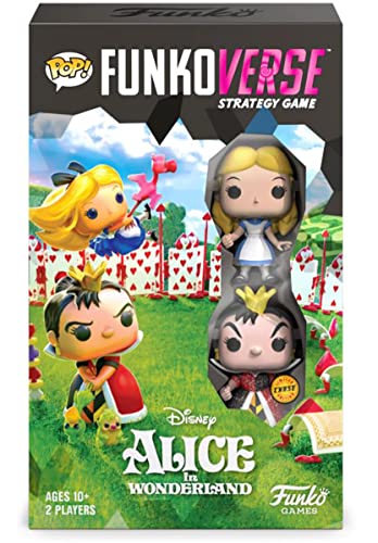 Alice In Wonderland Funkoverse Strategiespiel 100 Erweiterung 2-Pack | Chase von Alice In Wonderland