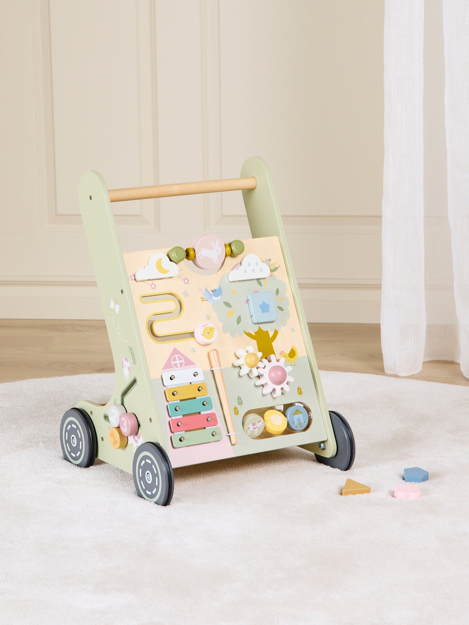 Alice & Fox Lauflernwagen Bauernhof, Grün, Babyspielzeug Alice & Fox Lauflernwagen Bauernhof, Grün, Babyspielzeug von Alice & Fox