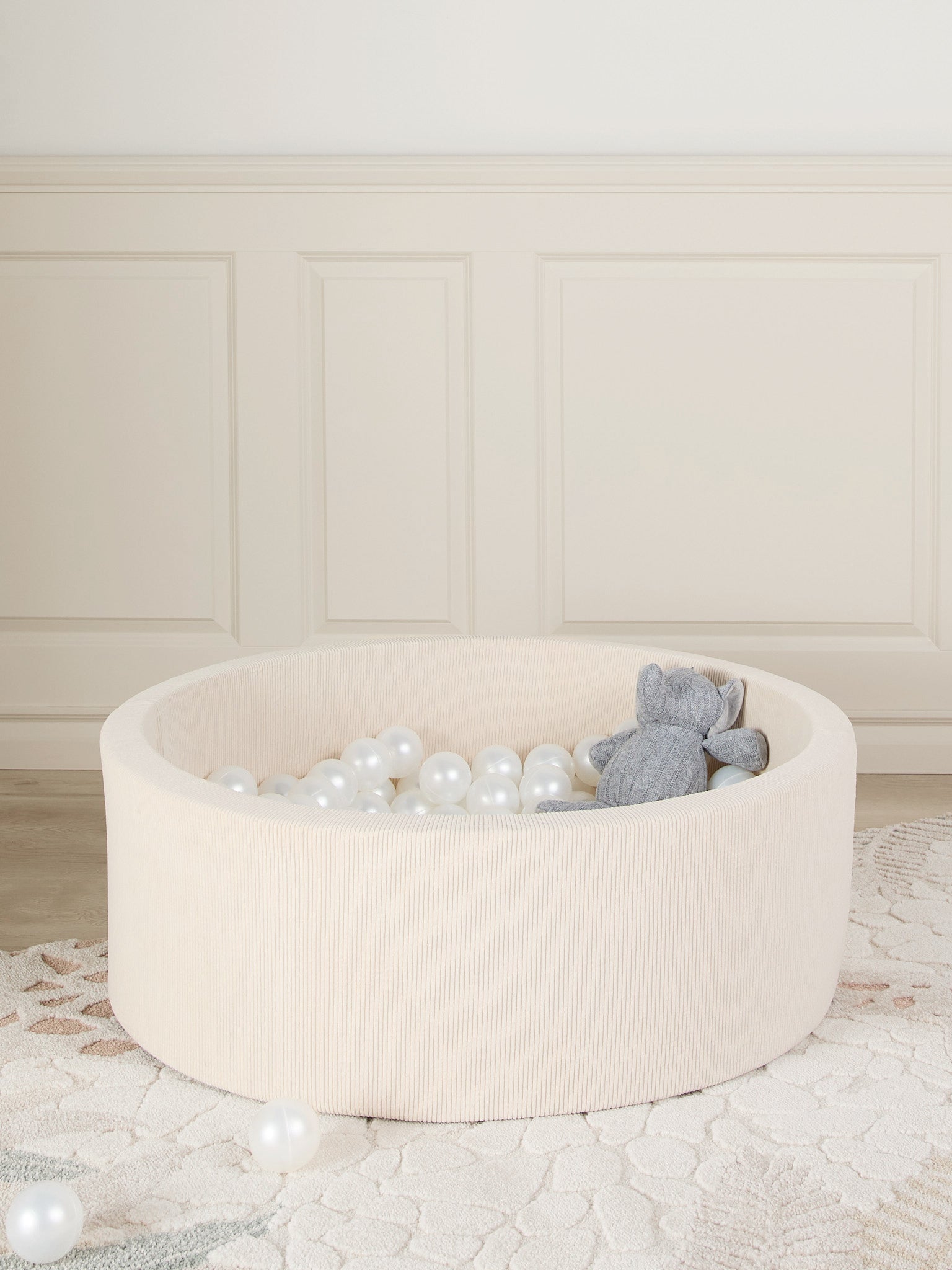 Alice & Fox MUSHY Bällebad, Beige Manchester Alice & Fox MUSHY Bällebad, Beige Manchester von Alice & Fox