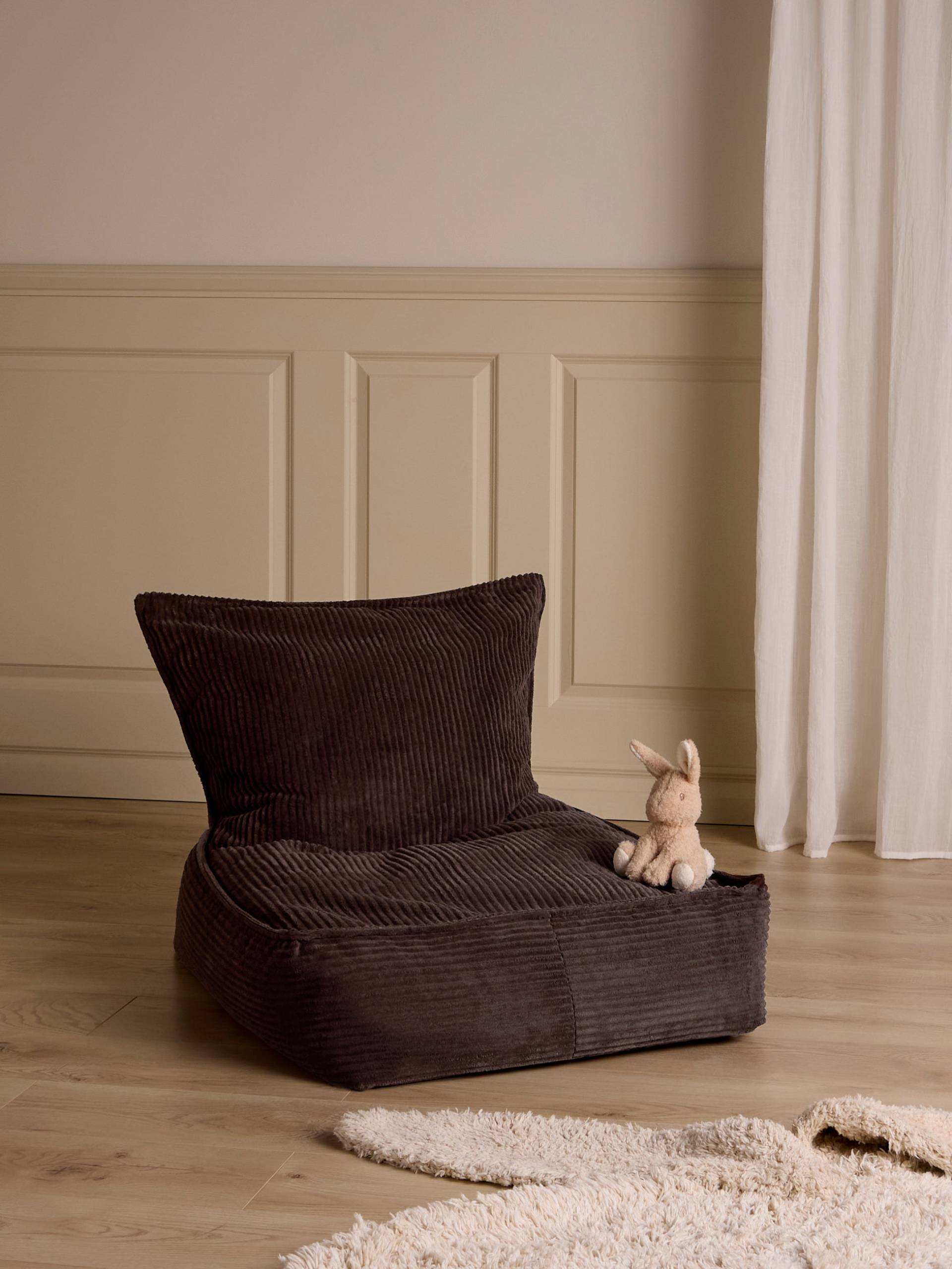 Alice & Fox PIXIE Sitzsack, Dark Brown Manchester Alice & Fox PIXIE Sitzsack, Dark Brown Manchester von Alice & Fox