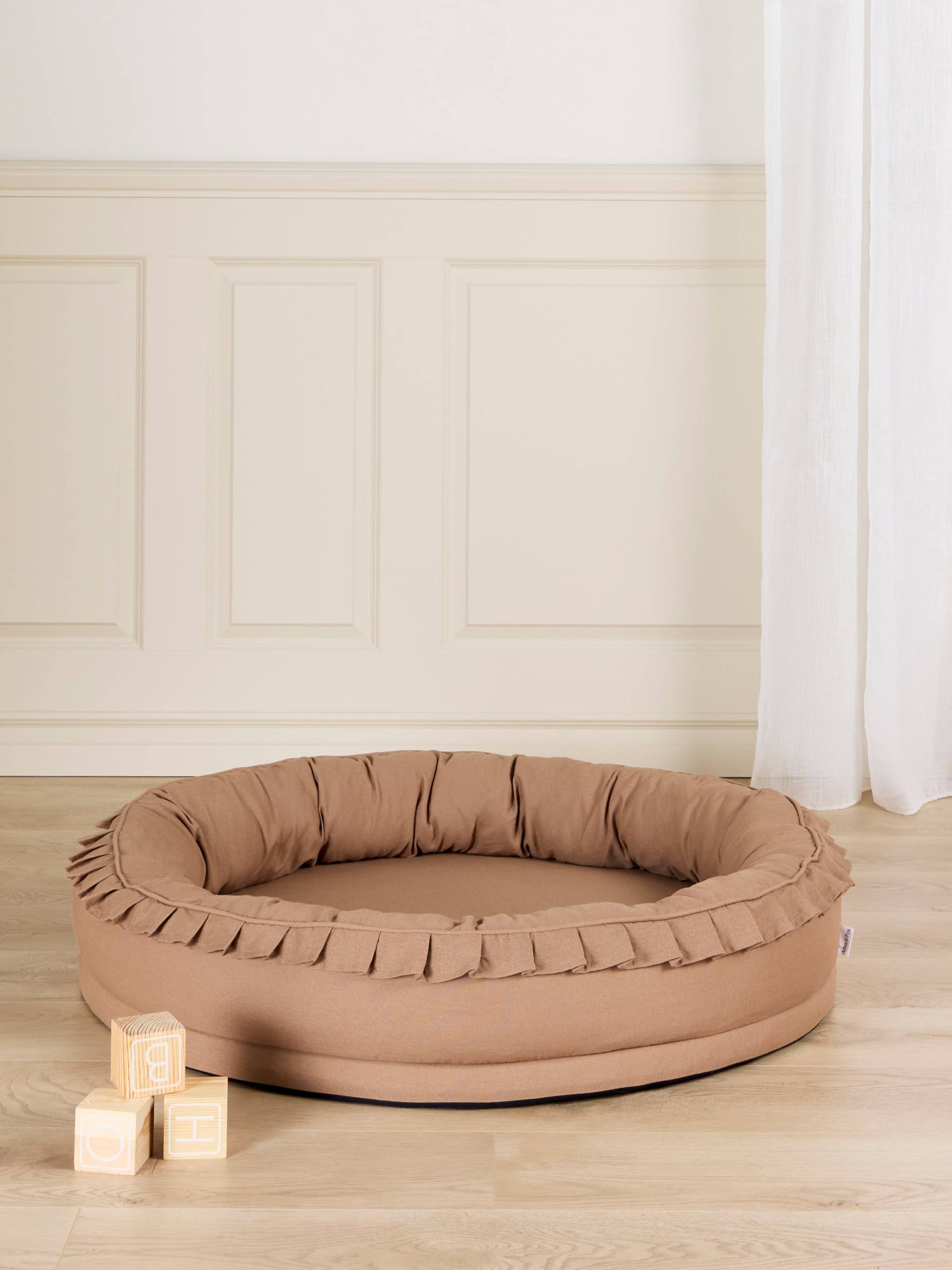 Alice & Fox PUDDLE Babynest 90cm, Taupe Alice & Fox PUDDLE Babynest 90cm, Taupe von Alice & Fox