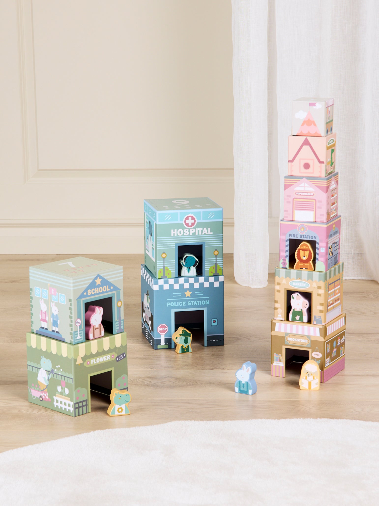 Alice &  Fox Stapelturm, Babyspielzeug Alice &  Fox Stapelturm, Babyspielzeug von Alice & Fox