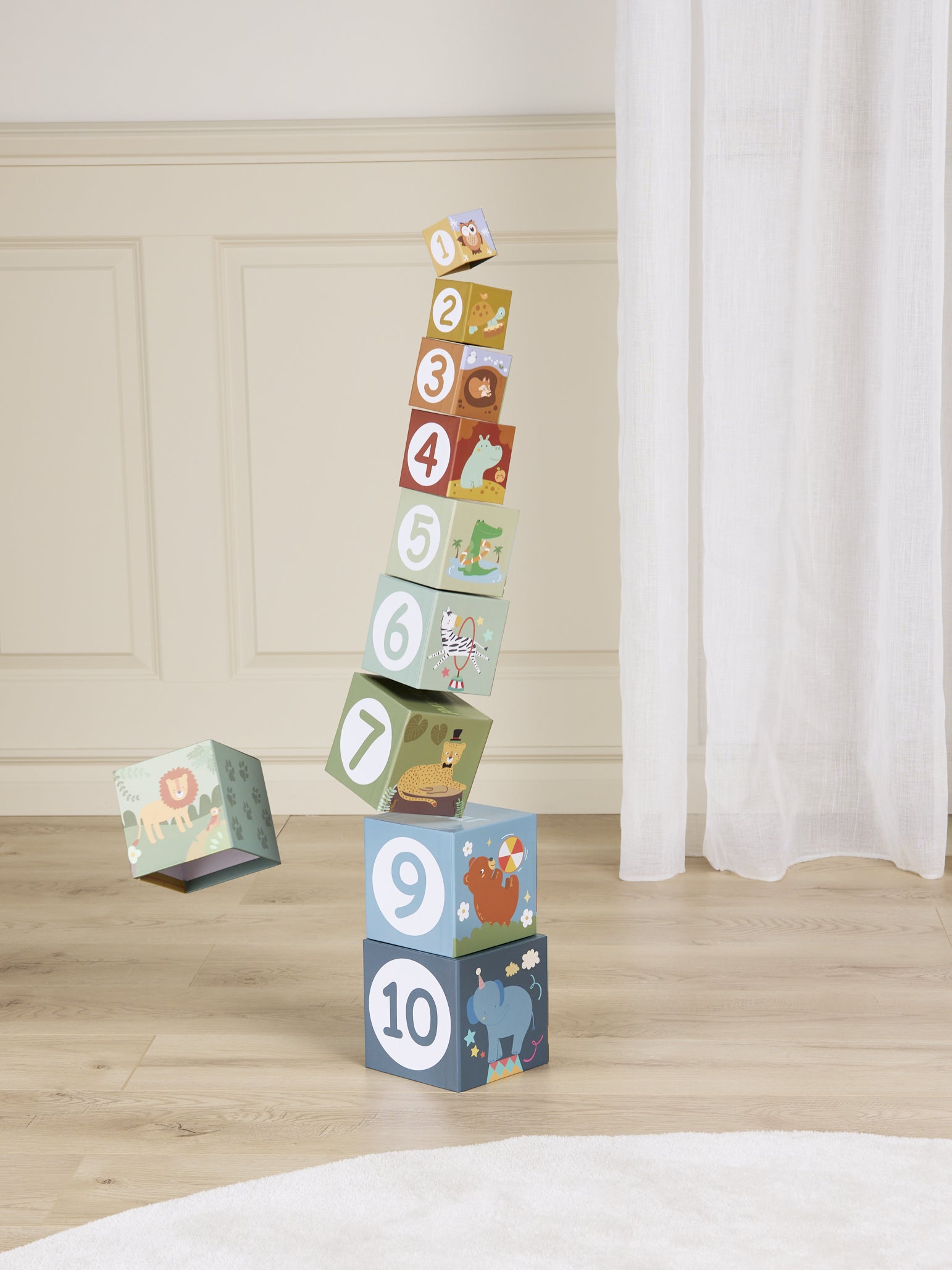 Alice &  Fox Stapelturm Safari, Babyspielzeug Alice &  Fox Stapelturm Safari, Babyspielzeug von Alice & Fox