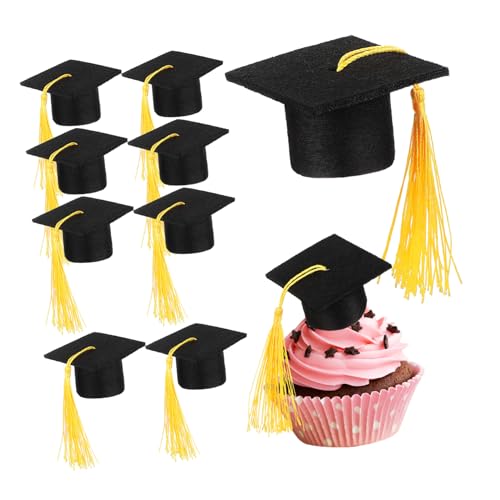 Alipis 10 Stück Graduation Party Dekoration Teiliges Doktorhüte und Bachelor Hut Tischdeko Leichtes Abschlussfeiern und Souvenirs Alipis 10 Stück Graduation Party Dekoration Teiliges Doktorhüte und Bachelor Hut Tischdeko Leichtes Abschlussfeiern und Souvenirs von Alipis