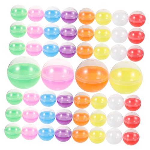 Alipis 100 Stück Transparente Runde Automatenkapseln Befüllbare Kunststoffkugeln für Greifautomat Leichte Bruchfeste Spielzeugbehälter Vielseitig für Partygeschenke und Süßigkeiten Alipis 100 Stück Transparente Runde Automatenkapseln Befüllbare Kunststoffkugeln für Greifautomat Leichte Bruchfeste Spielzeugbehälter Vielseitig für Partygeschenke und Süßigkeiten von Alipis