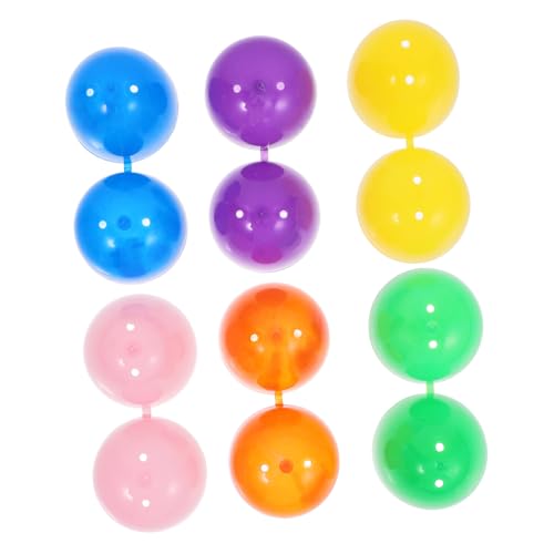 Alipis 12 Stück Teiliges Befüllbare Kunststoff Ostereier Realistische Bunte Eier zum Basteln und Dekorieren Praktische Offene Designs für Osterfest Geschenke und Partyspiele Alipis 12 Stück Teiliges Befüllbare Kunststoff Ostereier Realistische Bunte Eier zum Basteln und Dekorieren Praktische Offene Designs für Osterfest Geschenke und Partyspiele von Alipis