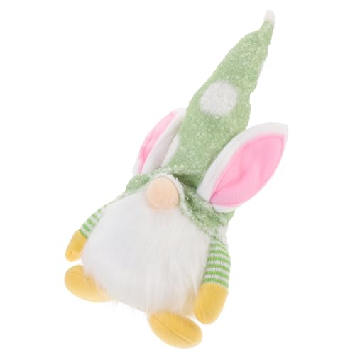 Alipis 1Stk Osterpuppe gefüllte Osterspielzeuge Plüschtier Osterhase ausgestopft Easter Bunny geldgeschenke Ostern Kaninchenzwergpuppendekoration Hase Gnom Puppe Polyester Yellow von Alipis