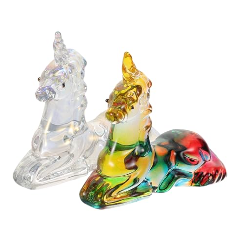 Alipis 2stücke Einhornstatue Aus Kristall Kleine Kristallfiguren Als Tischdeko Schreibtischfiguren Und Kristallskulptur-Dekoration Für Zuhause Einhorn-dekor Und Miniatur-einhörner Als Alipis 2stücke Einhornstatue Aus Kristall Kleine Kristallfiguren Als Tischdeko Schreibtischfiguren Und Kristallskulptur-Dekoration Für Zuhause Einhorn-dekor Und Miniatur-einhörner Als von Alipis