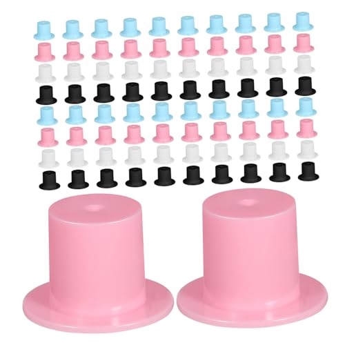 Alipis 200 Stück Mini Clown Caps aus Robustem Kunststoff Bunte Mini Hüte in Schwarz Weiß Blau für Puppen DIY Weihnachtsdekoration Party Kostümzubehör Alipis 200 Stück Mini Clown Caps aus Robustem Kunststoff Bunte Mini Hüte in Schwarz Weiß Blau für Puppen DIY Weihnachtsdekoration Party Kostümzubehör von Alipis
