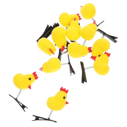 Alipis 24 Stück Teiliges Kleine Gelbe Küken Haarspangen für Dünnes Haar Sichere Haarschmuck Clips mit Niedlichem Design Vielseitig für Mädchen und Verspielte Frisuren Alipis 24 Stück Teiliges Kleine Gelbe Küken Haarspangen für Dünnes Haar Sichere Haarschmuck Clips mit Niedlichem Design Vielseitig für Mädchen und Verspielte Frisuren von Alipis